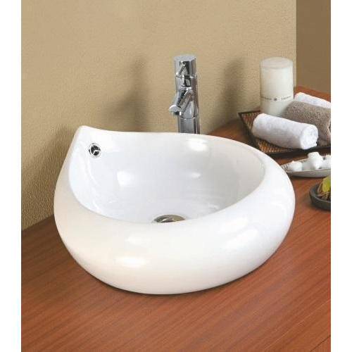 Jaquar Ceramic Wash Basin, for Bathroom, Color : White