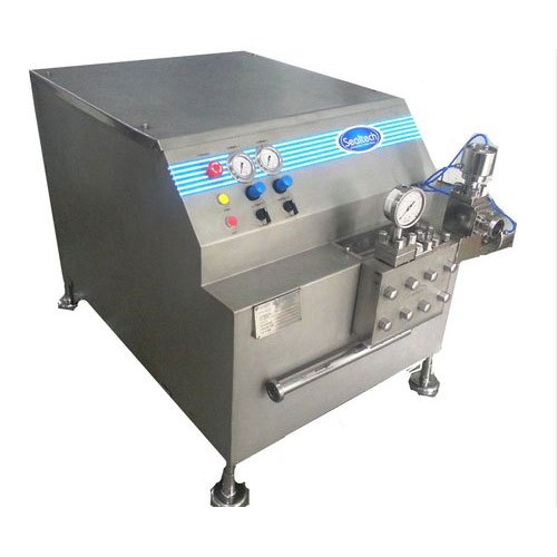 Sealtech Stainless Steel Milk Homogenizer Machine, Capacity : 100- 1000 litres/hour