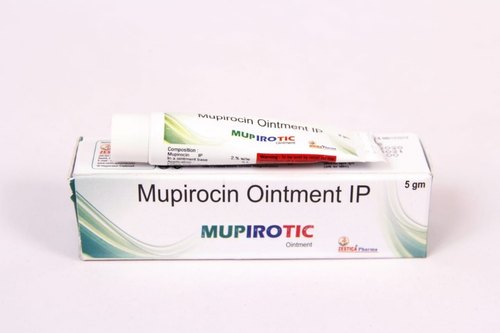 Mupirocin Ointment IP, Packaging Size : 5 gm