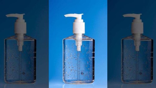 SYScom PET Hand Sanitizer Bottle, Capacity : 500ml