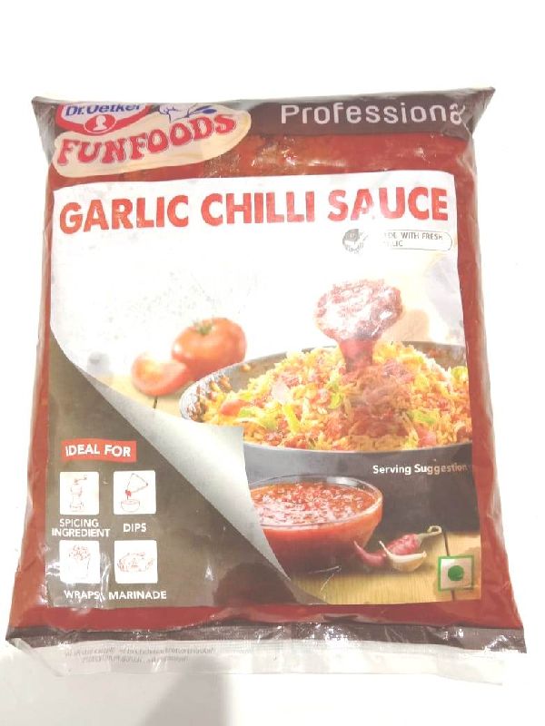 Dr. Oetker Funfoods Garlic Chilli Sauce, Feature : Good For Health, Longer Shelf Life