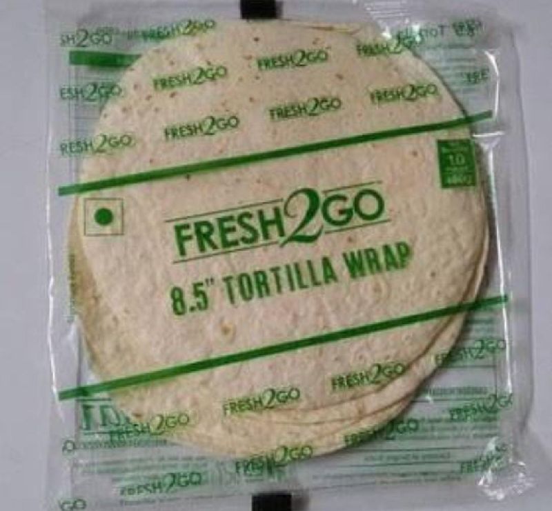 Fresh 2 Go Tortilla Wrap, Size : 8.5 inch, 10inch, 12inch