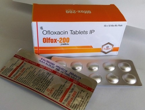 Olfox Ofloxacin Tablets, Packaging Type : Alu-Alu