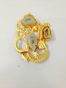  Gold Plated Brass Gemstone Pendant, Occasion : Party
