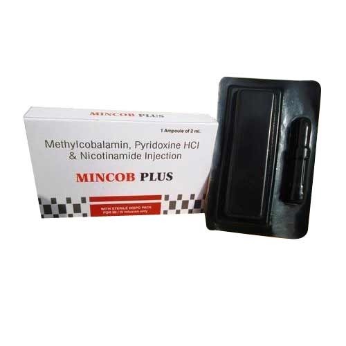 Mincob Plus Methylcobalamin Injection, Packaging Size : 1 Ampoule of 2 ml