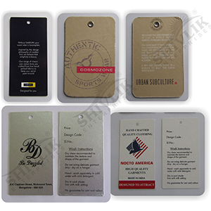 Paper Hang Tag, for Bags, Garment Industry, Packaging Type : Packet