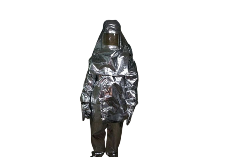 Reflective  Plain Aluminium Fire man suit, for Industrial
