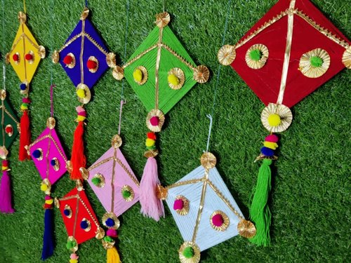 Square Woolen Kites, Color : Multicolor