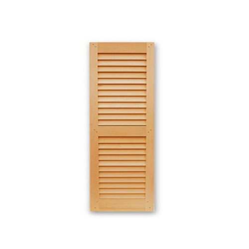 Wooden Window Shutter, Color : Brown