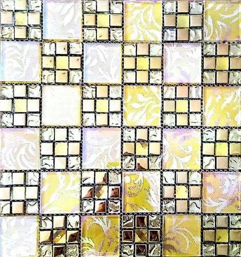 Kajaria Glass Mosaic Tiles, Shape : Multiple