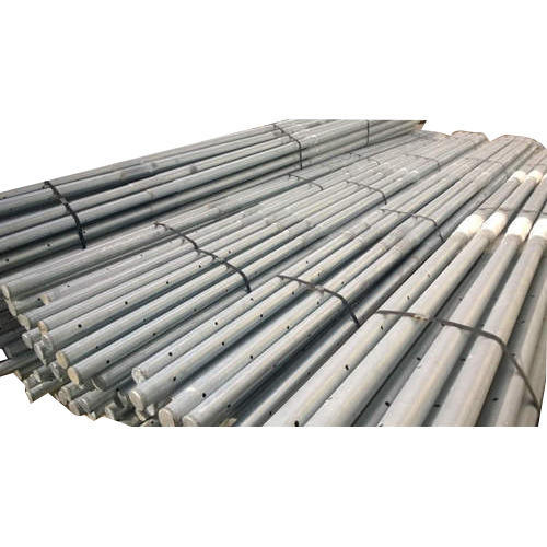 Round tubular steel pole