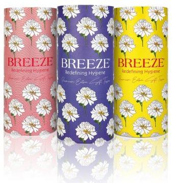 Breeze Plastic Facial Tissue Box, Shape : Cylindrical