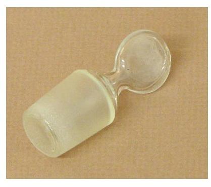 Laboratory Glass Stoppers, Color : Transparent