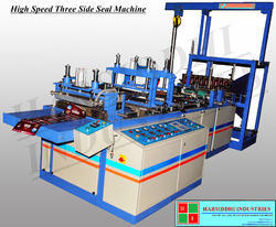 Three Side Seal Pouch Making Machine, For Packaging, Feature : Good Quality