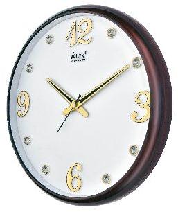 Valex Quartz Plastic 1029 Sweep Wall Clock, Display Type : Analog