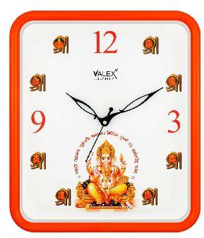 Valex Quartz Plastic 509 Mantra Wall Clock, Display Type : Analog