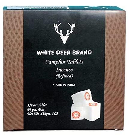 White Deer Refined Camphor Tablets