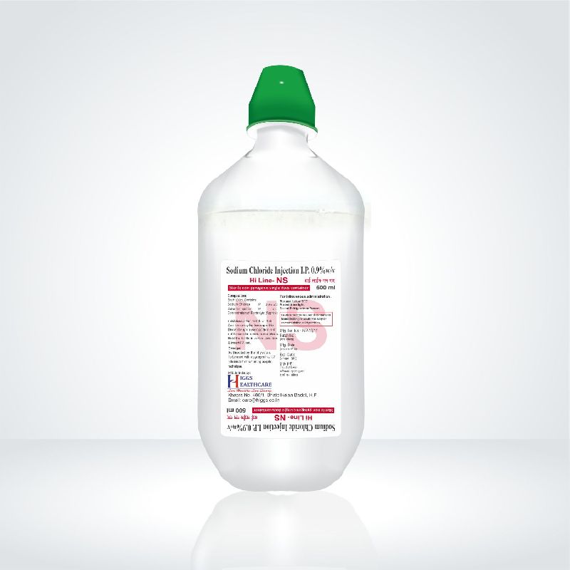 500ml Sodium Chloride Injection, Form : Liquid