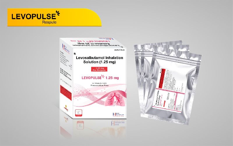 Levopulse 1.25mg Levosalbutamol Inhalation Solution