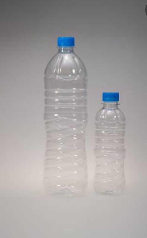 1 liter pet watter bottle, for Beverage, Pattern : Plain
