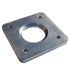 Polished Stainless Steel Square Flange, Certification : ISO 9001:2015 Certified