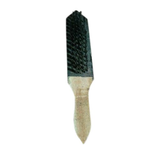 MBI Industrial Wooden Wire Brush, Bristle Material : Carbon Steel