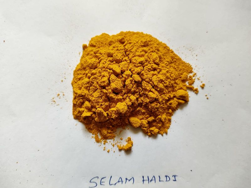 Blended Natural SALEM TURMERIC POWDER, for Cooking, Packaging Type : Plastic Packet