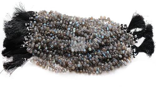Labradorite Faceted Beads, for Jewellery Supply
