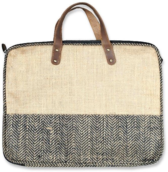 Recycle Eco-friendly Jute Fabric Office Bag