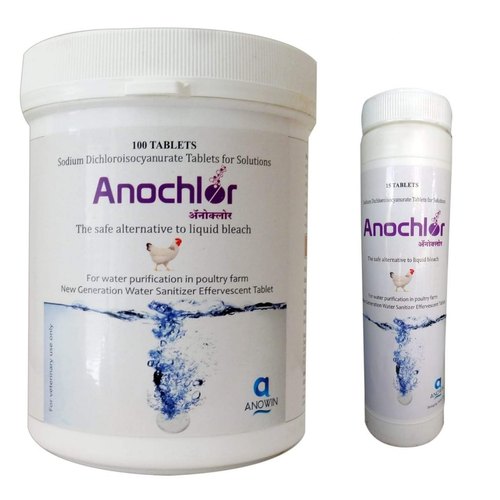 Anowin Dichloroisocynurate Effervescent Tablet, for Antibacterial Drugs, Antiviral, antifungal