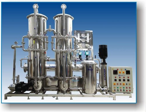 Aquatech Plus Automatic Mild Steel Mineral Water RO Plant, for Industrial, Voltage : 440V