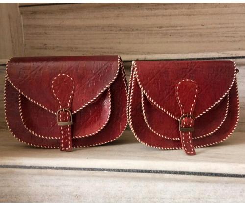 Plain Ladies Leather Hand Bag, Width : Up to 2 Inch