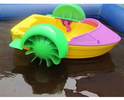 FRP Kids Water Boat, Color : Yellow, Pink Green