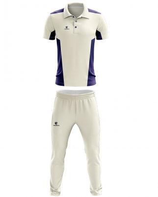Triumph Polyester Collar Boys Cricket Whites Uniform, for Sports, Pattern : Printed