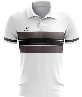 Triumph Half Sleeves Collar Neck Polyester Golf Polo Tshirt, for Sports Wear, Gender : Male