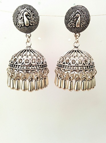 Brass Imitation Earring, Style : Jhumki