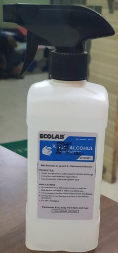 Ecolab hand sanitizer, Packaging Size : 500 ML