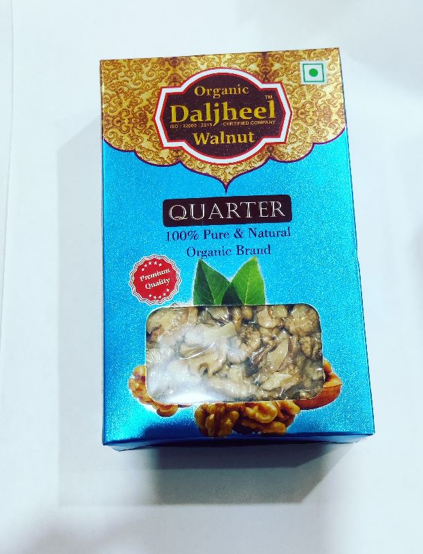 Daljheel Quarter Walnut Kernels, Packaging Type : Vaccum Pack