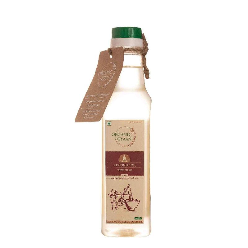 Wooden Cold Pressed Coconut Oil