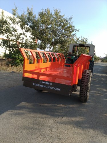 Mild Steel Agricultural Tractor Trolley, Capacity : 8 ton