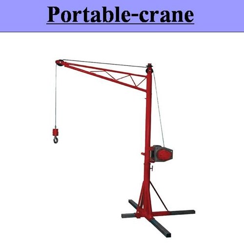 Portable Lift Crane, Power : 2 Hp