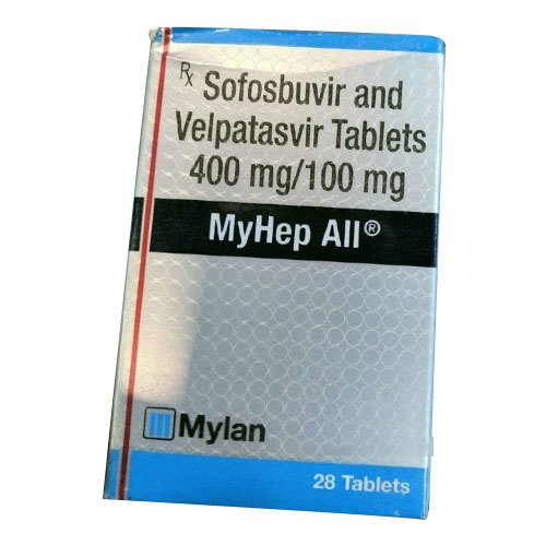 Mylan Sofosbuvir And Velpatasvir Tablets, Packaging Type : Box