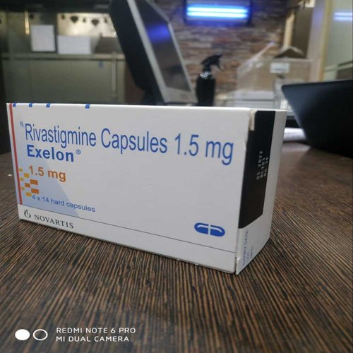 Exelon Rivastigmine Capsules, Packaging Type : Box