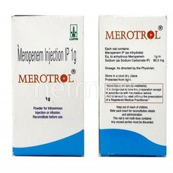 Merotrol Meropenem Injection, Packaging Type : Vial