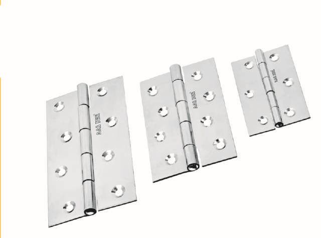 Polished AAI JEE SS Hinges, Feature : Durable, Fine Finished