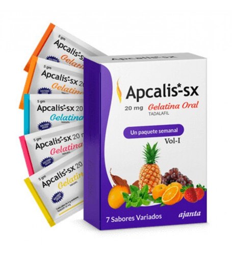Apcalis Oral Jelly, Packaging Size : 7 x 20mg