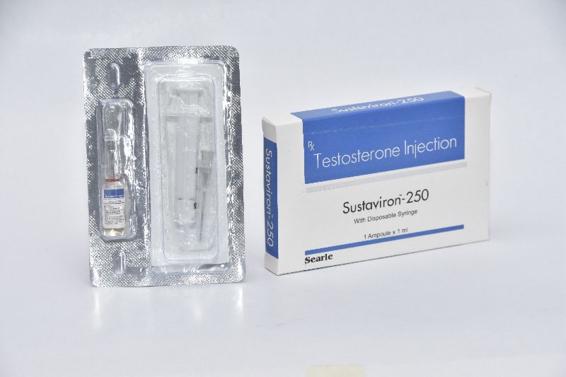 Sustanon 250mg Injection, Packaging Type : Glass Bottles