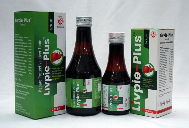 Livpie-Plus Syrup, Packaging Type : Plastic Bottle