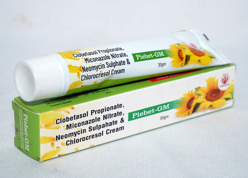 Piebet-GM Cream, Grade Standard : Medicine Grade