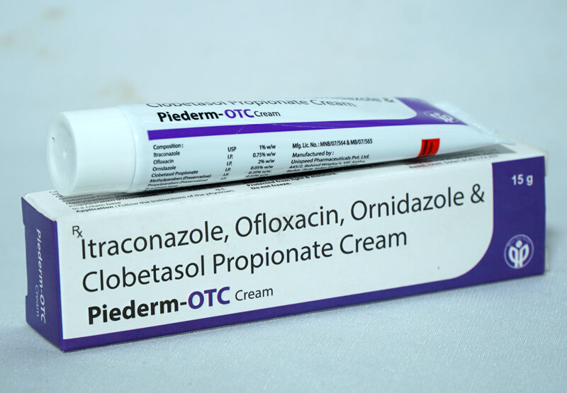 Piederm-OTC Cream, Packaging Type : PP Tube